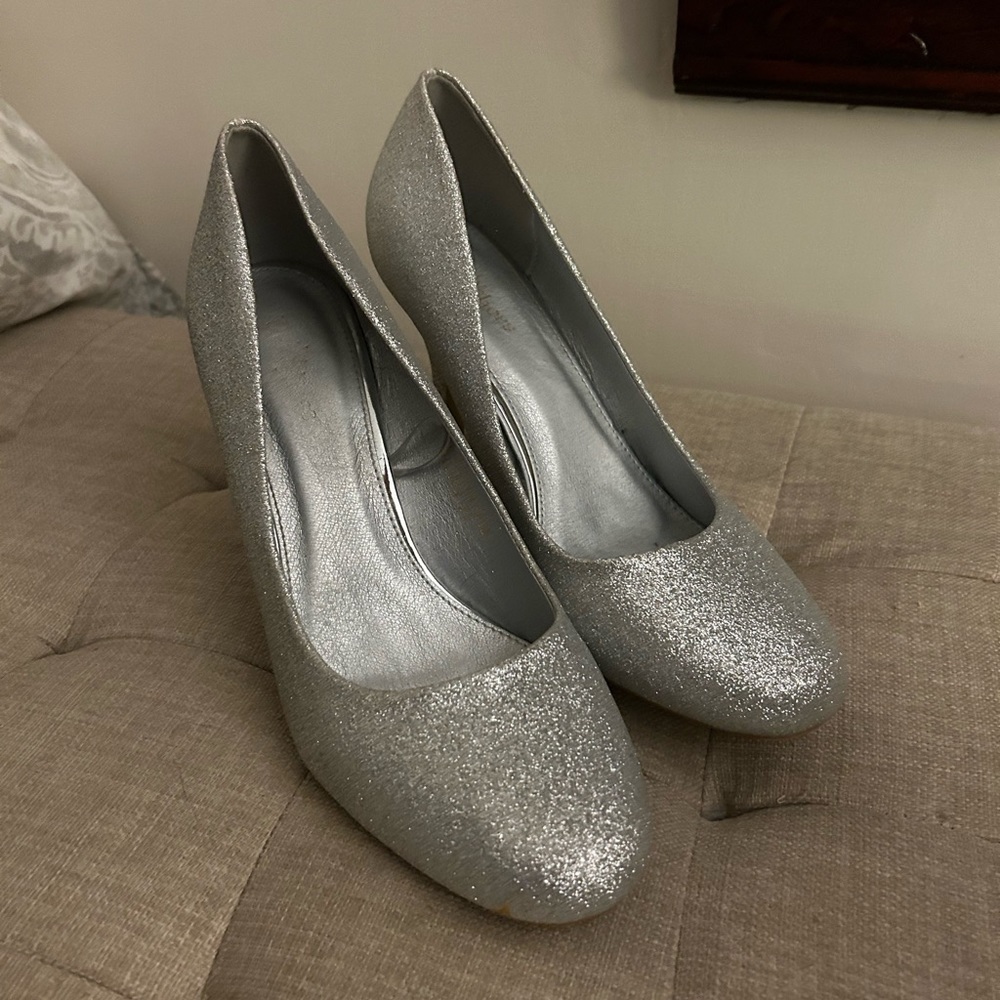 Sparkly 3” heels